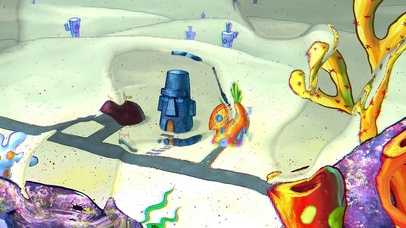 海绵宝宝章鱼哥派大星房子