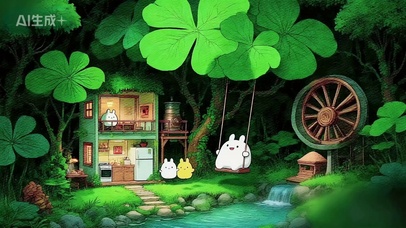 治愈森林的惬意时光