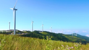 4K草原风车
