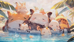 慵懒萌宠