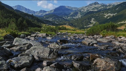 高山小溪