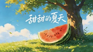 甜甜的夏天