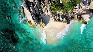 4K碧海沙滩