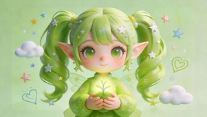 精灵娃娃