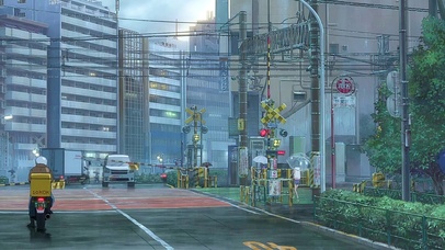 蒸 汽 波 遇 上 下 雨 天