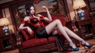 性感纯欲国漫女神焰灵姬