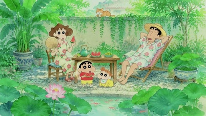 夏日庭院度假