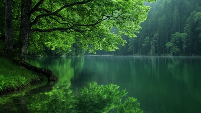湖水