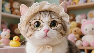 可爱的猫咪