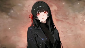 黑衣少女