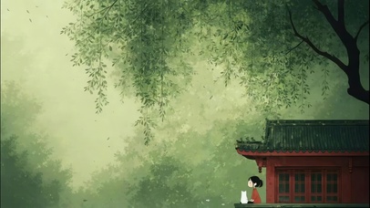 印象小清新插画