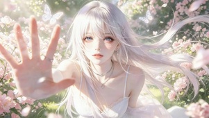 治愈引蝶女孩（鲜花版）