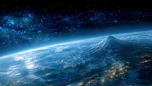 宇宙星空带鱼屏