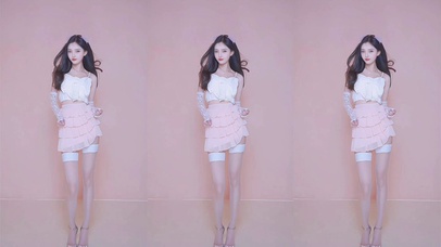 性感身材美少女柔美舞蹈楚楚动人