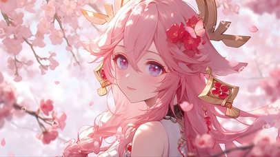 八重神子 樱花