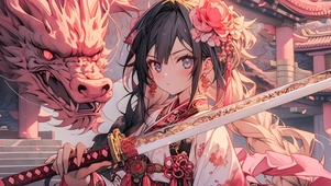 4K 龙与少女
