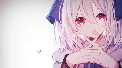 超可爱简约少女壁纸