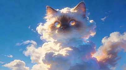 云朵猫咪