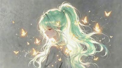 治愈蝴蝶女孩