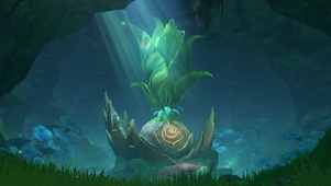 山谷植物插画