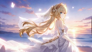 阿格莱雅丨风栖白纱丨