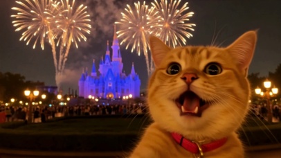 小喵夜游迪士尼