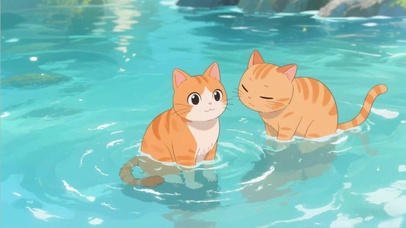 可爱小猫