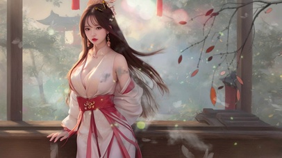 古风美少女