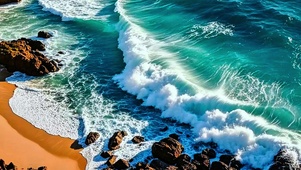 治愈大海海浪