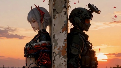 夕阳下的烟花-麦晓雯情侣cp