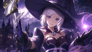 可爱魔法女巫