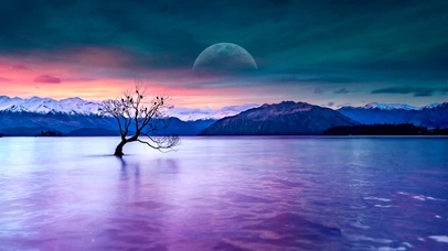 夜湖