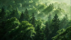 森林护眼壁纸系列1