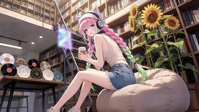 房间看平板的甘露寺蜜璃