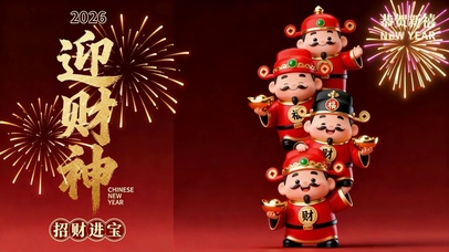 2026新年迎财神