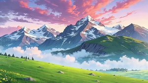 雪山