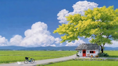 唯美的乡村
