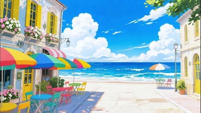 海岸花街