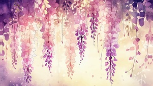 紫藤花壁纸