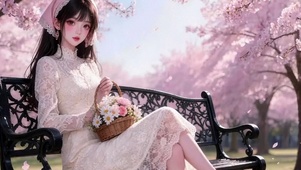 小清新治愈美女高清4k