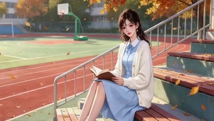 青春校园女孩