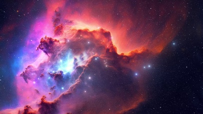 4K唯美宇宙星系云