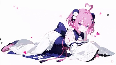 清纯可爱短发美女