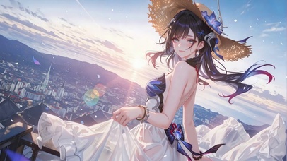 都市夕阳海瑟音