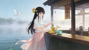 河茶