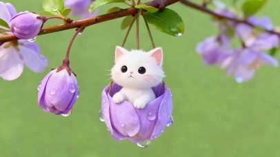 树枝猫咪