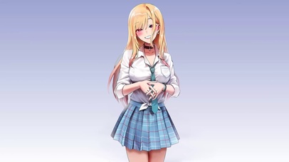 动漫制服小姐姐