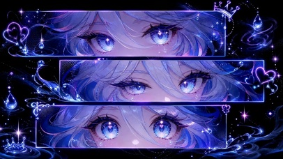 芙宁娜唯美眼眸