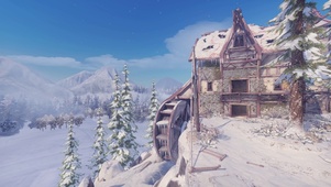 雪中小屋