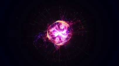 粒子点线空间光效